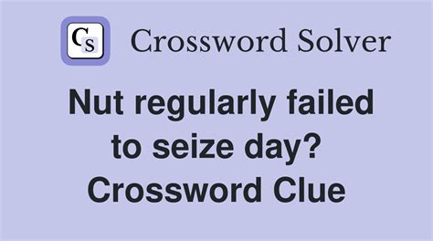 failed to act crossword clue